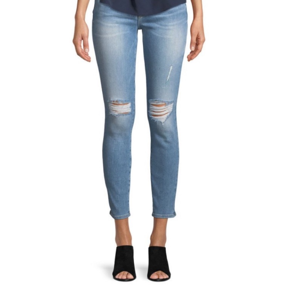 Frame Denim Distressed Skinny Jean